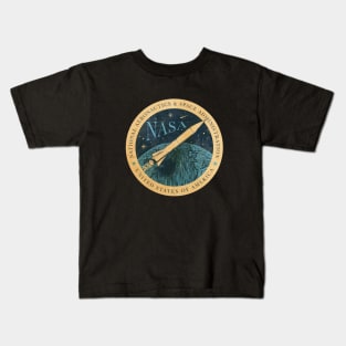 Vintage NASA Seal 2 by © Buck Tee Originals Kids T-Shirt